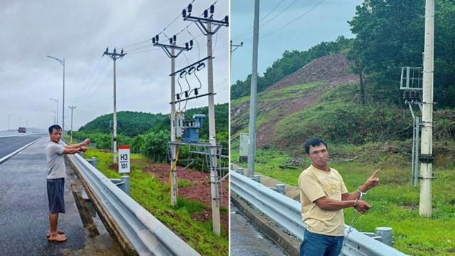 Bắt 2 đối tượng trộm dây cáp quang trên tuyến cao tốc Hạ Long – Móng Cái