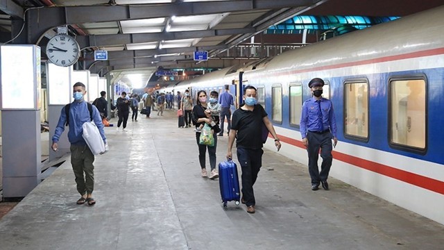 Đường sắt tăng nhiều tàu khách dịp Quốc khánh 2/9