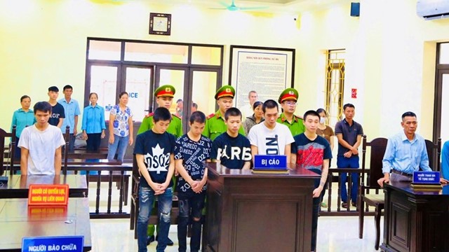 Nam Định: xét xử nhóm thanh, thiếu niên gây rối trật tự công cộng