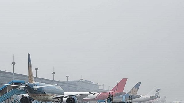 Sân bay Nội Bài tạm ngừng khai thác thêm 02 giờ trong ngày 7/9 để tránh bão