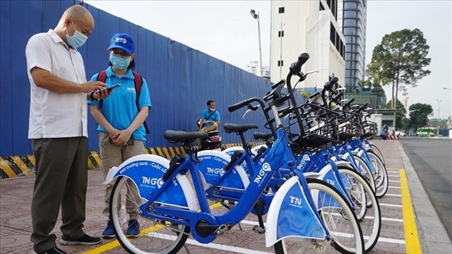 Thống nhất gia hạn thí điểm dịch vụ xe đạp đô thị đến hết năm 2025
