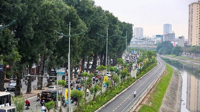Hà Nội: Thí điểm đường dành riêng cho xe đạp