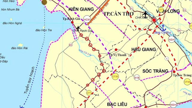 Ngày 6/3, khởi công đường Hồ Chí Minh đoạn Rạch Sỏi-Bến Nhất, Gò Quao-Vĩnh Thuận