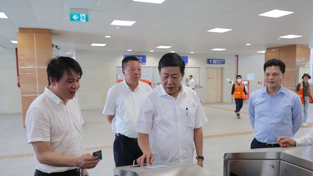 Gấp rút hoàn thiện các công đoạn, đưa ĐSĐT Nhổn-ga Hà Nội vào vận hành