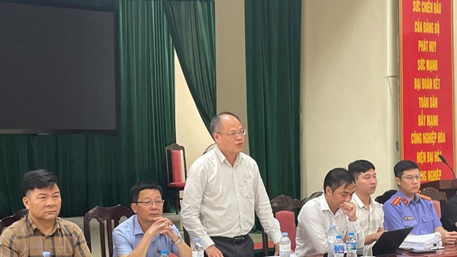 Phú Xuyên đối thoại 15 hộ dân xã Hồng Minh liên quan đường trục phía Nam