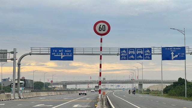 Khánh thành tuyến đường nối 2 cao tốc huyết mạch của miền Bắc