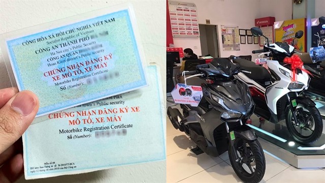 Hơn 1.600 xe đăng ký trực tuyến trên VneID