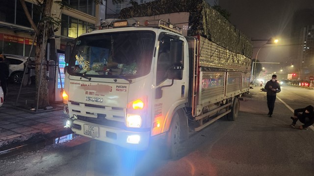 1 phụ nữ bị xe tải cán tử vong