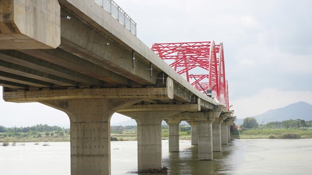 Quảng Ngãi sắp hoàn thành cầu Trà Khúc 3