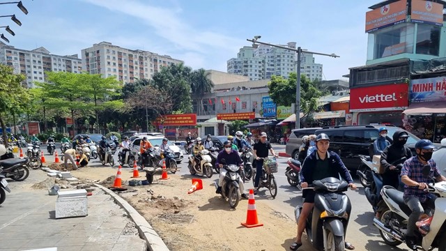 Hà Nội mở rộng không gian lưu thông nhiều nút giao