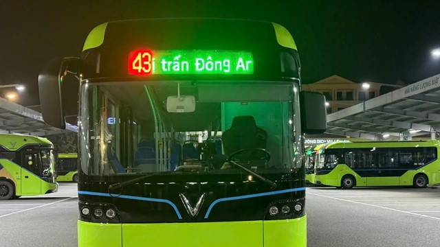 Hà Nội: vận hành thêm 1 tuyến xe buýt điện