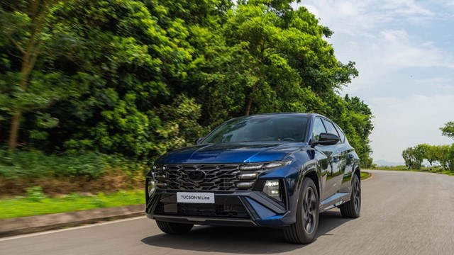 Hyundai Tucson N Line ra mắt tại Việt Nam: SUV thể thao giá 989 triệu đồng