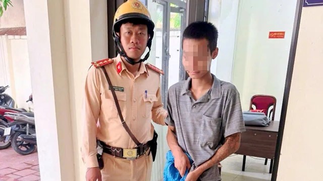 CSGT Hà Nội bắt giữ đối tượng trộm cắp tài sản 