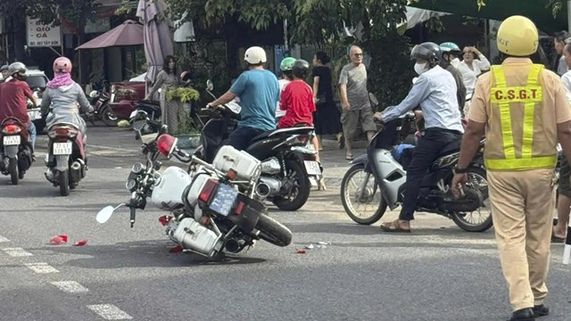 Khống chế người đàn ông gây tai nạn rồi tấn công cảnh sát giao thông