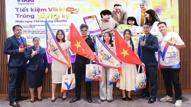 Gửi tiết kiệm tại Vikki Bank: Nhận quà vàng mỗi ngày, trúng lớn tới 1 ký vàng