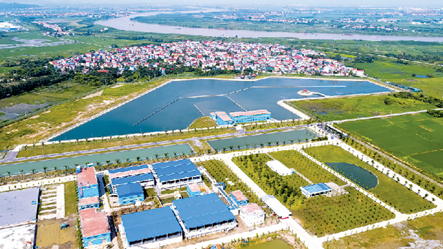 Đan Phượng: Cấm đường phục vụ thi công nhà máy nước mặt Sông Hồng