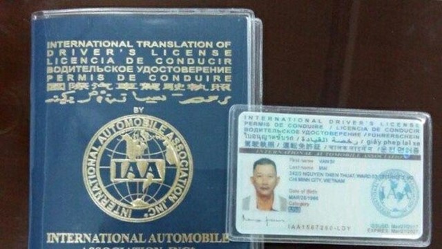 Đề xuất thời hạn cấp bằng lái xe quốc tế không quá 3 năm