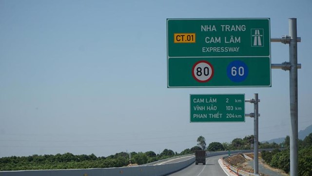Cao tốc Nha Trang - Cam Lâm thu phí, mức cao nhất hơn 310.000 đồng