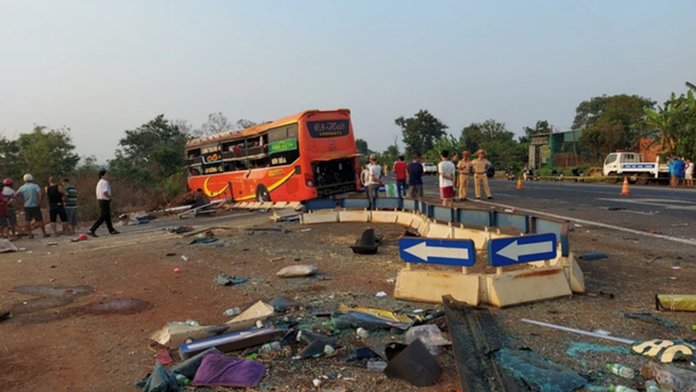Thông tin mới nhất về vụ tai nạn xe khách tại Gia Lai: Xe khách chạy quá tốc độ 14km/h