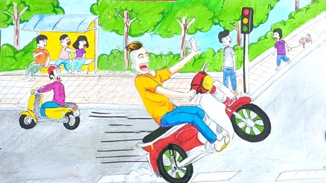 Đề xuất tịch thu phương tiện với lỗi bốc đầu, dùng chân lái xe: gắn trách nhiệm, tăng tính răn đe