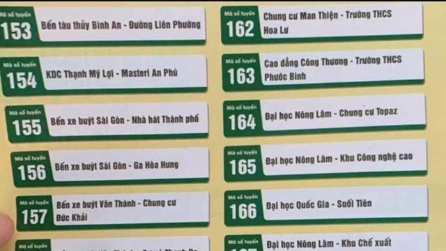 Công bố danh sách 17 tuyến xe buýt kết nối metro Bến Thành - Suối Tiên