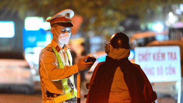 Gần 2.200 trường hợp vi phạm nồng độ cồn trong ngày Mùng 4 Tết Ất Tỵ