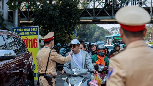 Giao thông Hà Nội chuyển biến tích cực trong kỳ nghỉ Tết