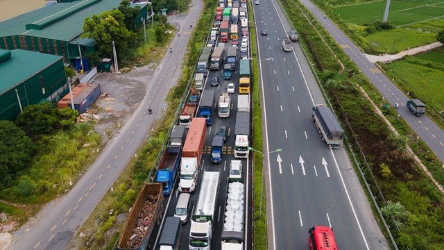 [Infographic] Chi tiết 16 làn luồng xanh để phương tiện ra vào Hà Nội