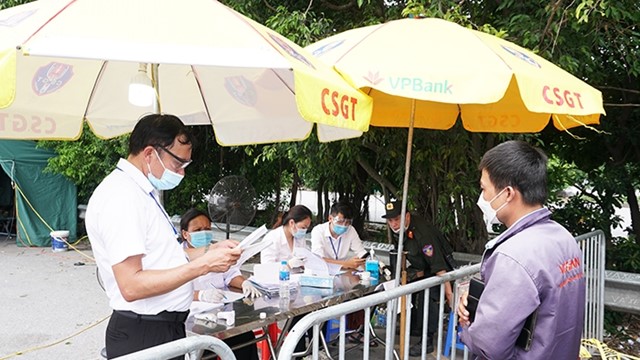 Bộ Y tế đề nghị công nhận xét nghiệm test nhanh với tài xế chở hàng