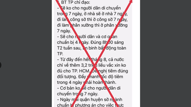 Hà Nội bác bỏ thông tin “không cho người dân di chuyển trong 7 ngày“
