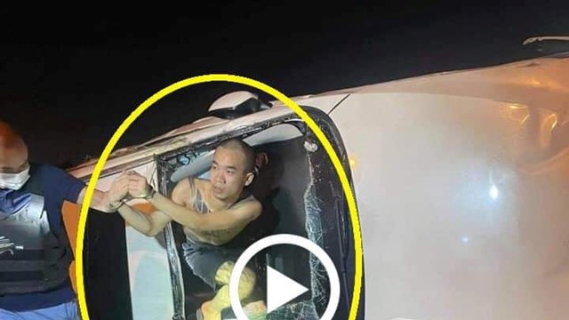 Hà Nội: Nghi thanh niên xăm trổ “ngáo đá” lái Mazda CX5 gây tai nạn liên hoàn