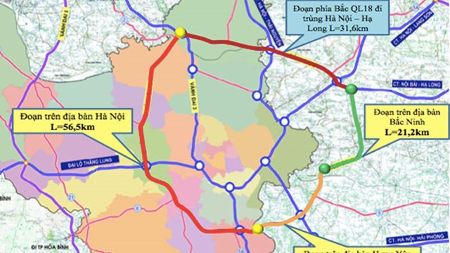 Lập Hội đồng thẩm định Báo cáo tiền khả thi Dự án đường Vành đai 4 - Vùng Thủ đô Hà Nội