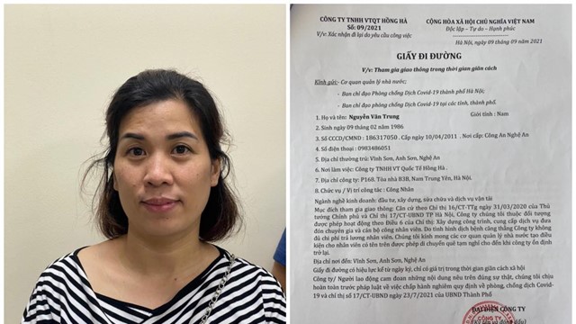 Khởi tố đối tượng làm giả giấy đi đường tại quận Bắc Từ Liêm