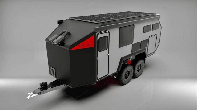 Bruder giới thiệu mẫu xe kéo cắm trại EXP-8 độc đáo