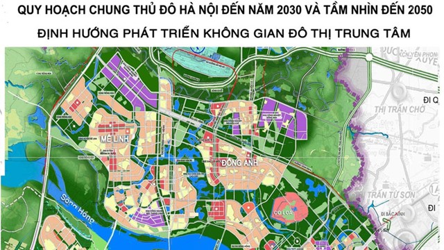  Điều chỉnh tổng thể Quy hoạch chung xây dựng Thủ đô Hà Nội