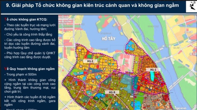 Hà Nội: Bổ sung không gian ngầm đô thị vào Quy hoạch chung xây dựng thành phố