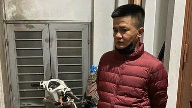 Bắt giữ đối tượng trộm cắp hàng loạt xe máy trên địa bàn quận Long Biên