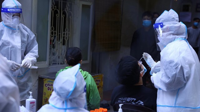 Số ca mắc tăng cao, Hà Nội có 326 xã, phường thuộc vùng cam