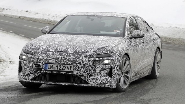 Audi thử nghiệm mẫu xe chạy hoàn toàn bằng điện A6 e-tron 2022