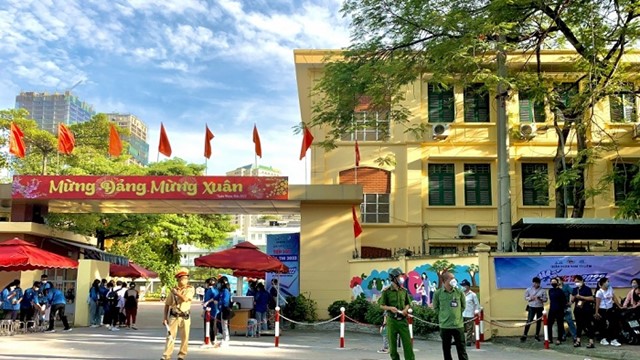 Đảm bảo giao thông thông suốt tại các điểm thi tuyển sinh vào lớp 10