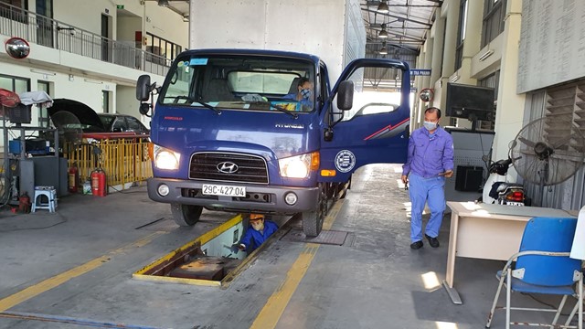 Quy định mới về đăng kiểm xe tải chở hàng hoá