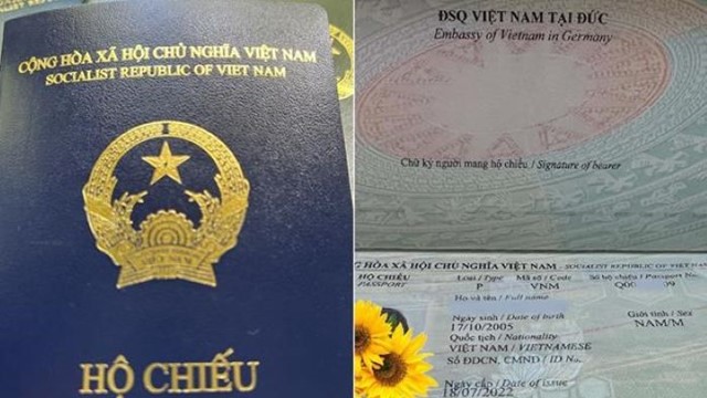 Đức nối lại việc cấp thị thực cho hộ chiếu mới của Việt Nam
