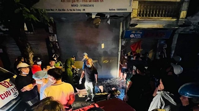 Hé lộ nguyên nhân người đàn ông tử vong trên vỉa hè phố Bạch Mai