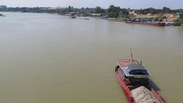 Từ 15/9, bắt đầu cấm luồng sông Gùa để phục vụ thi công đường dây điện