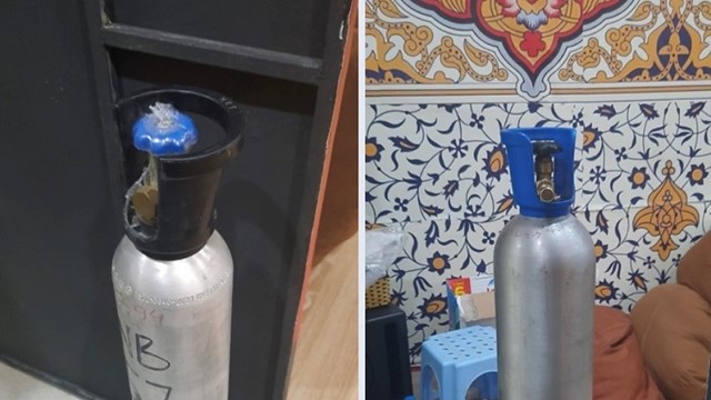 Xử phạt cơ sở kinh doanh bóng cười qua tin báo Facebook