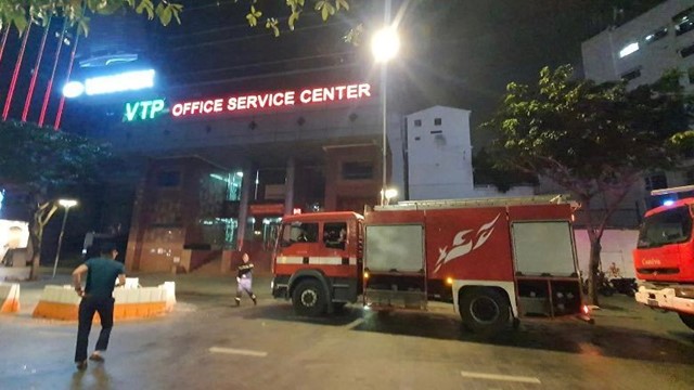 Công an thông tin về vụ cháy tòa nhà Vạn Thịnh Phát