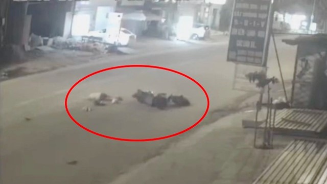 CLIP: Người đàn ông tử vong vì sụp "ổ gà" trong đêm