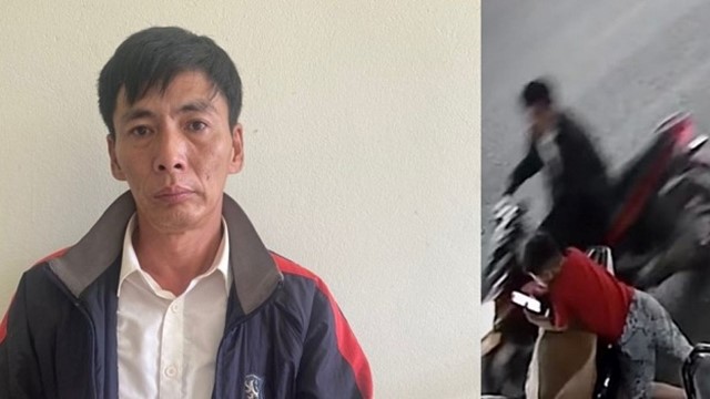 Bắt đối tượng cướp giật điện thoại Iphone 13 Pro Max của cháu bé