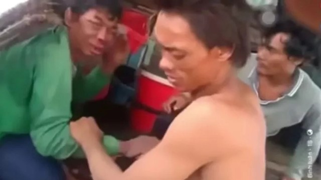 Bắt khẩn cấp 3 đối tượng hành hung dã man 2 ngư dân trên tàu cá