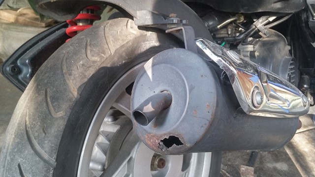 Thay đổi bộ phận ống xả của xe sẽ bị phạt như thế nào?